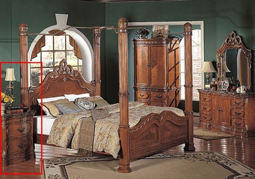 Dormitorio estilo clasico