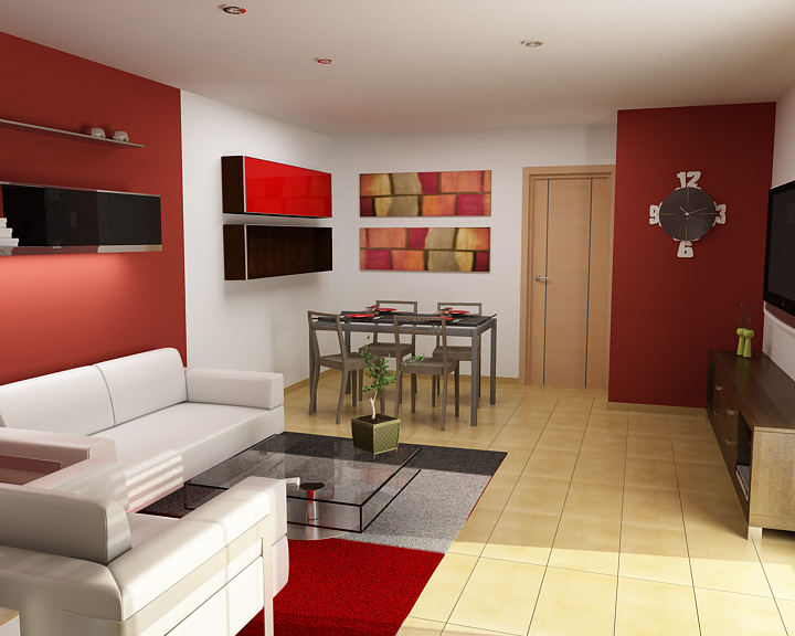 Decorar interiores casas pequeñas – doitri.com Diseños de interiores de salas y comedores