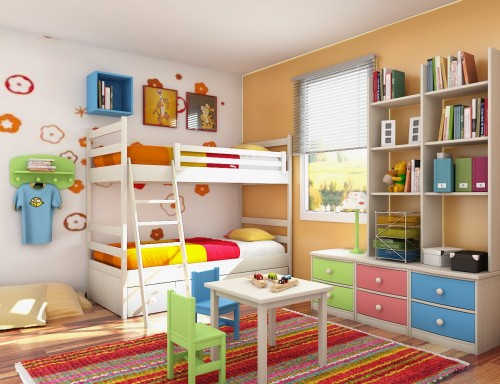 Decoraciones de habitaciones para niños