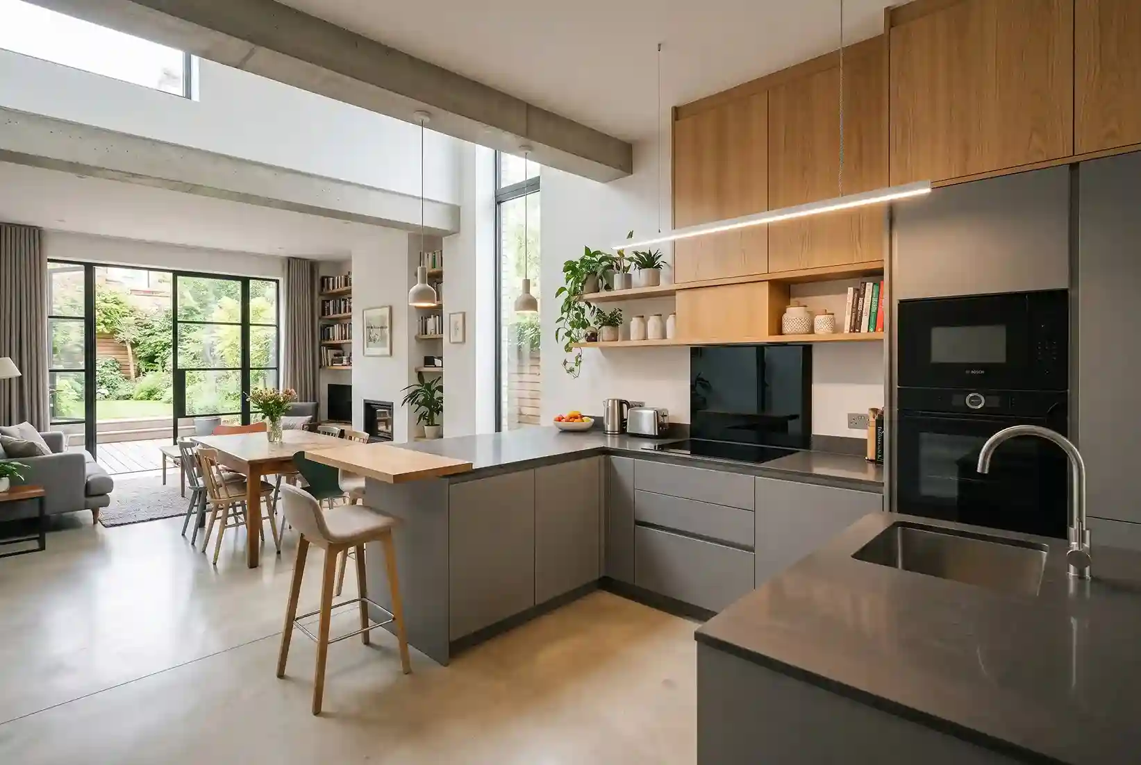 Cómo organizar una cocina en un townhouse: ideas modernas para una distribución cómoda