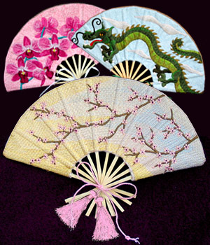 Abanicos decorativos