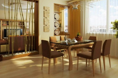 Muebles de comedor fabricados en madera de pino